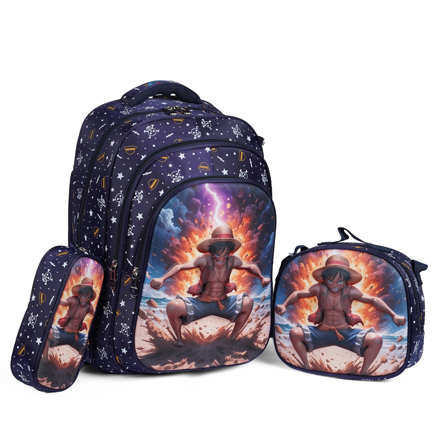 Luffy | Unicorn School Set - Momolly