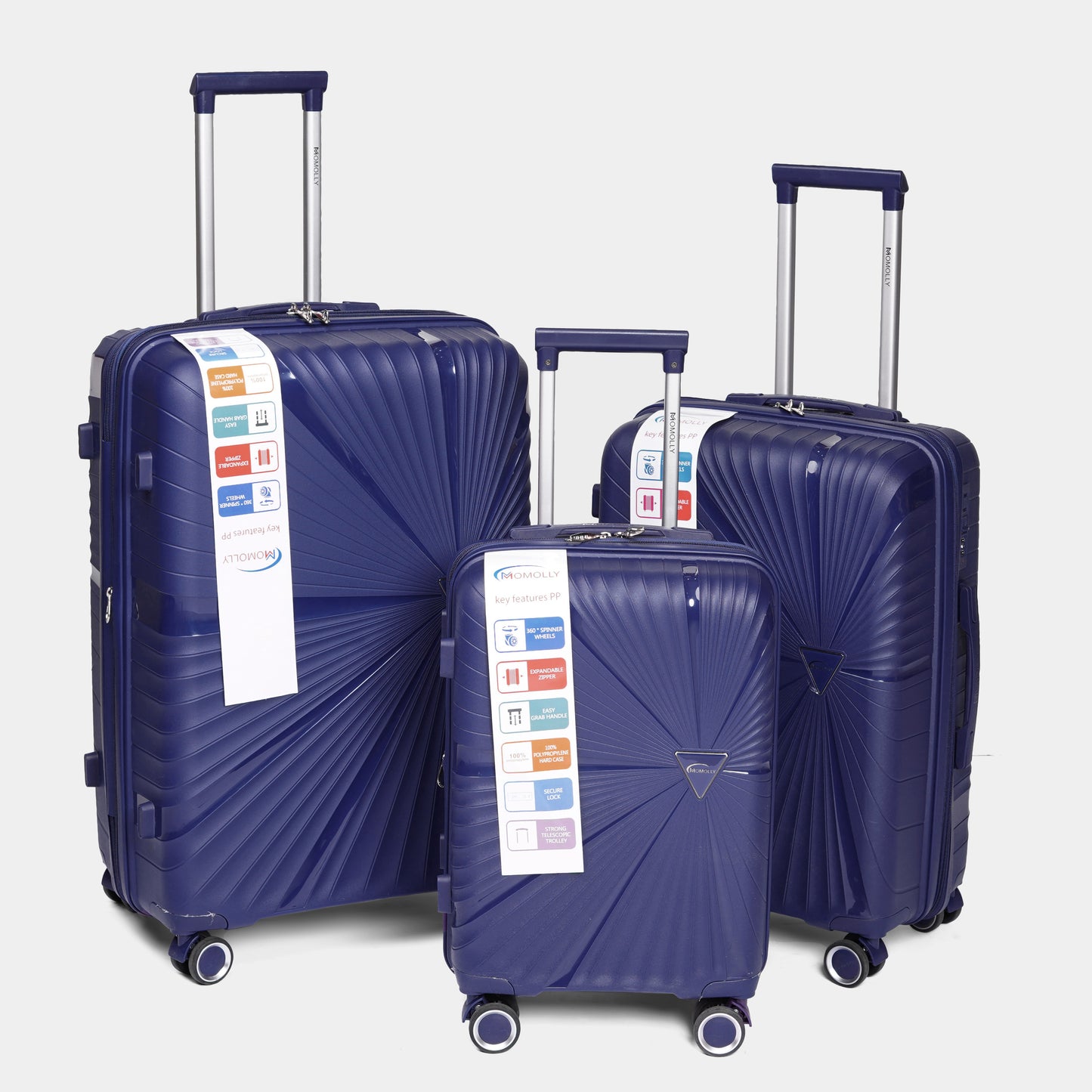 Travel Bag Set 3PCs - PP - 010 - Size 09