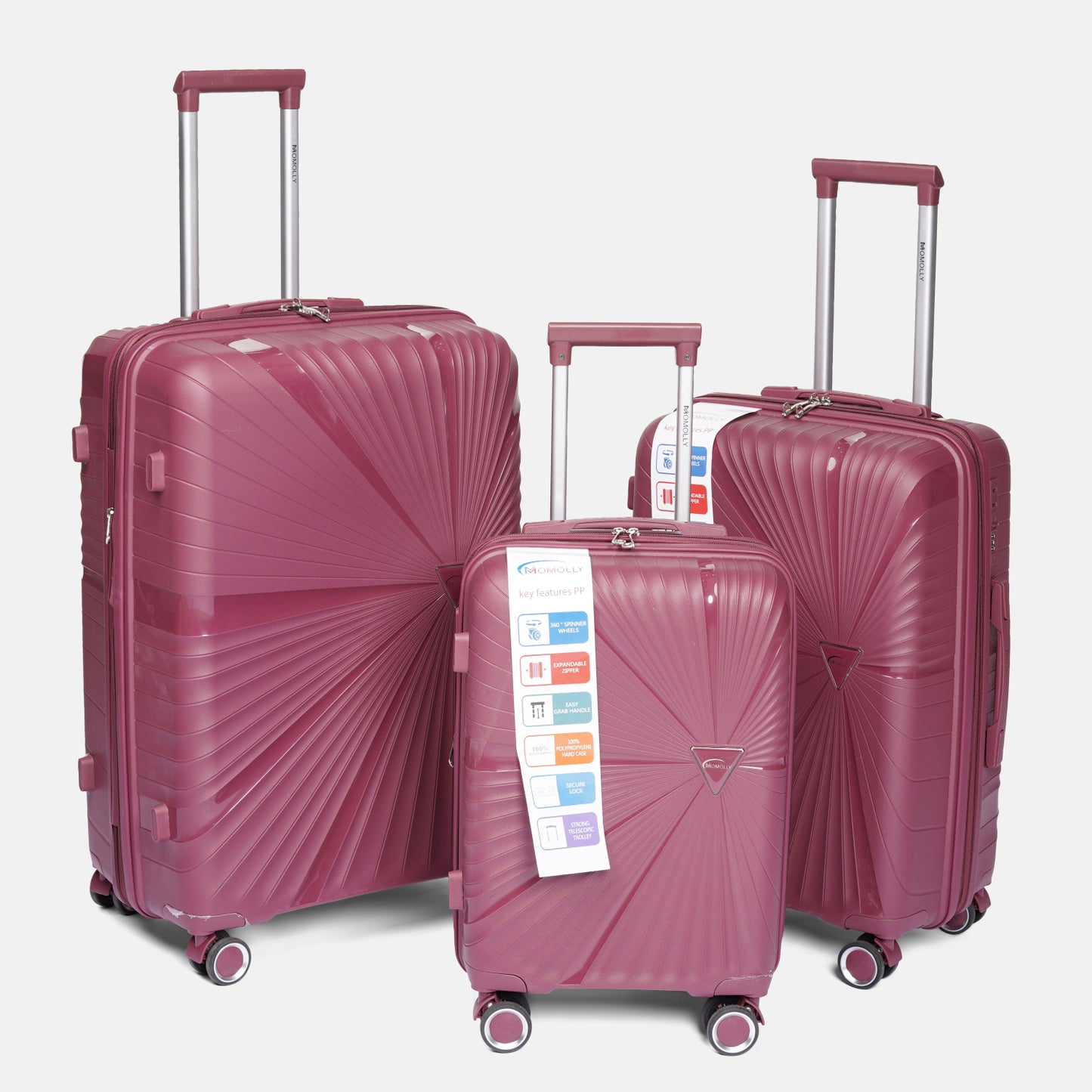 Travel Bag Set 3PCs - PP - 010 - Size 09