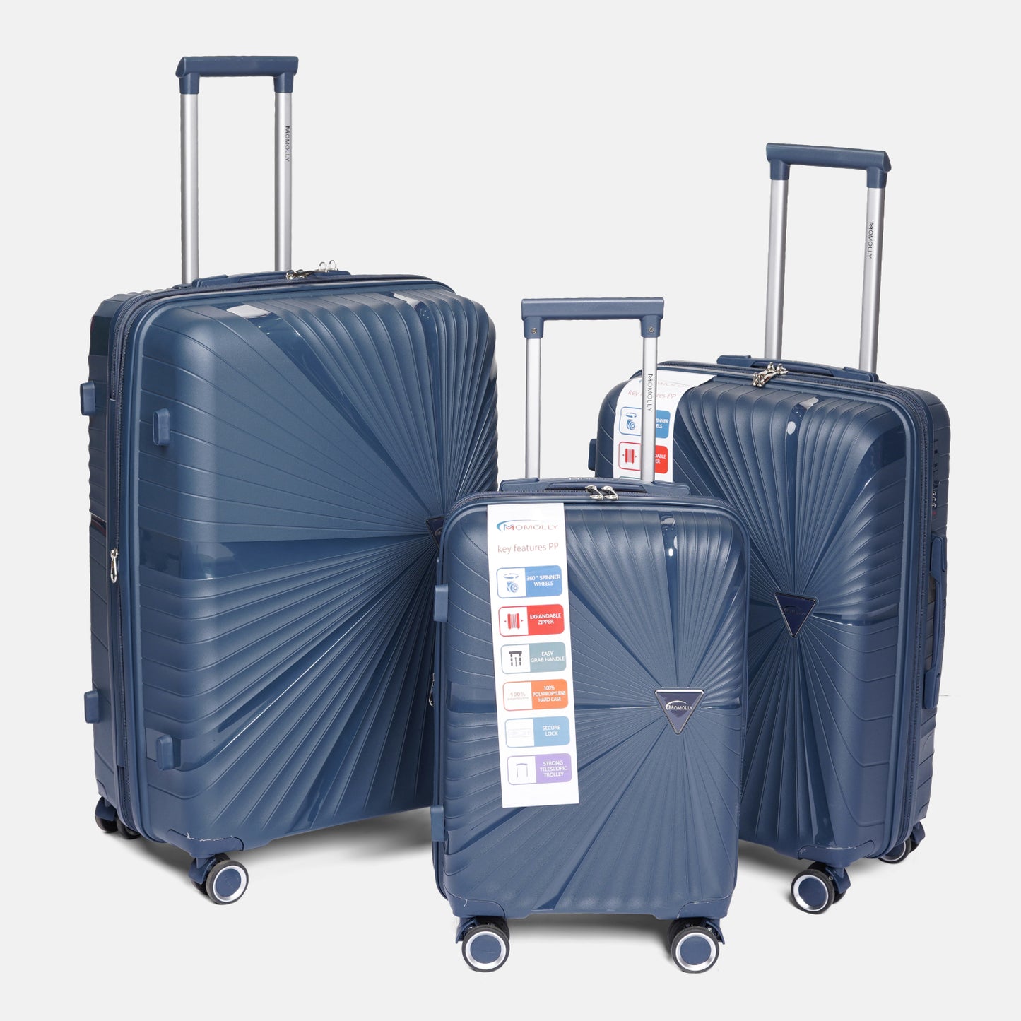 Travel Bag Set 3PCs - PP - 010 - Size 09