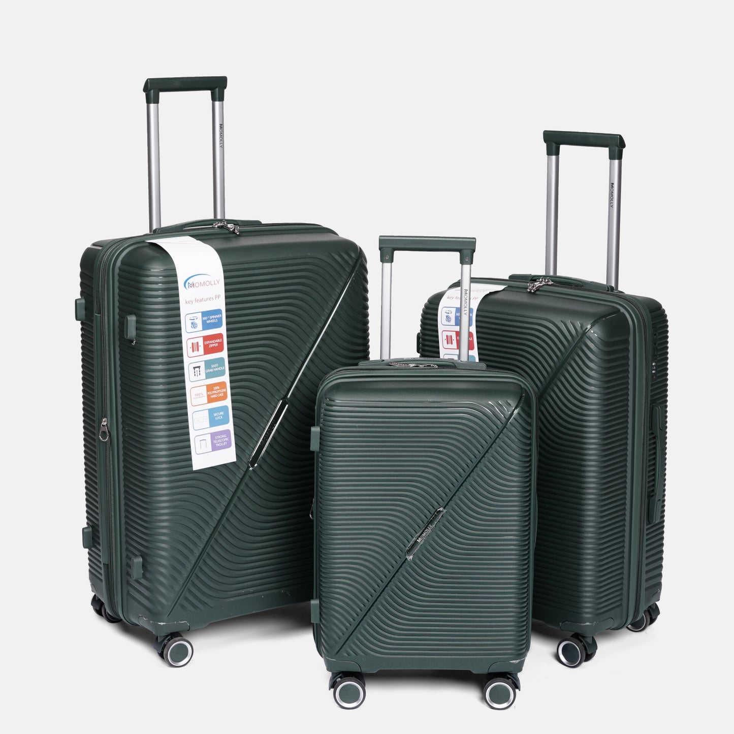 Travel Bag Set 3PCs - PP - 011 - Size 10