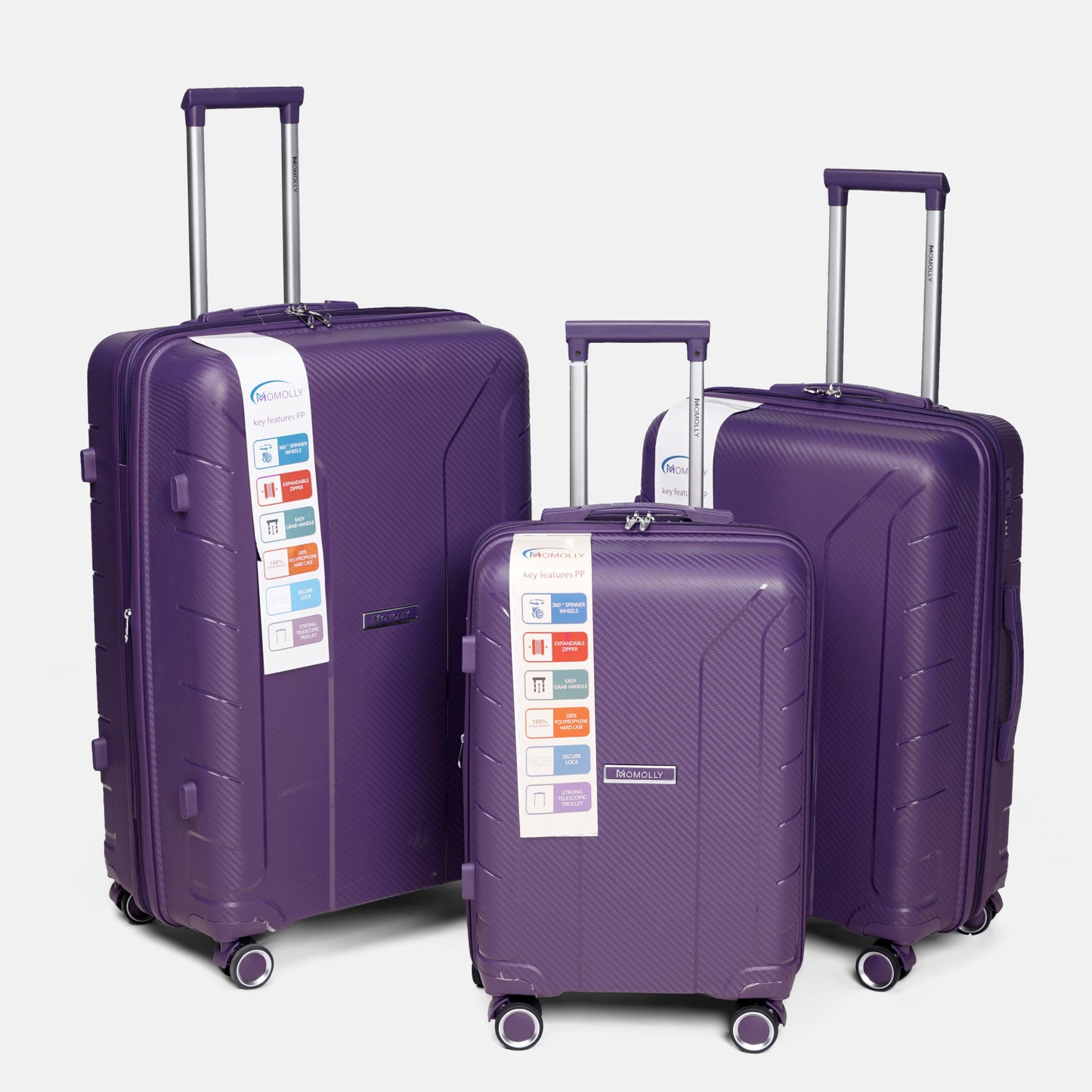Travel Bag Set 3PCs - PP - 012 - Size 11