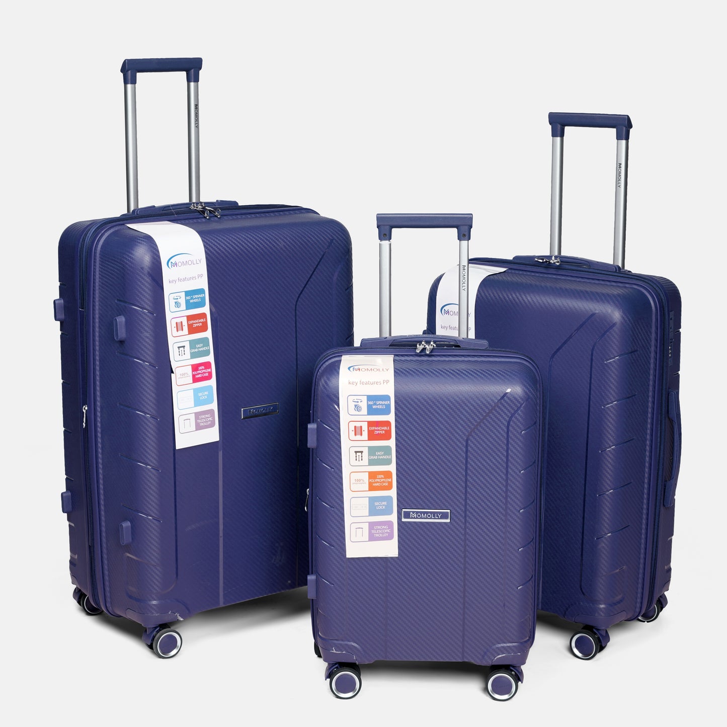 Travel Bag Set 3PCs - PP - 012 - Size 11