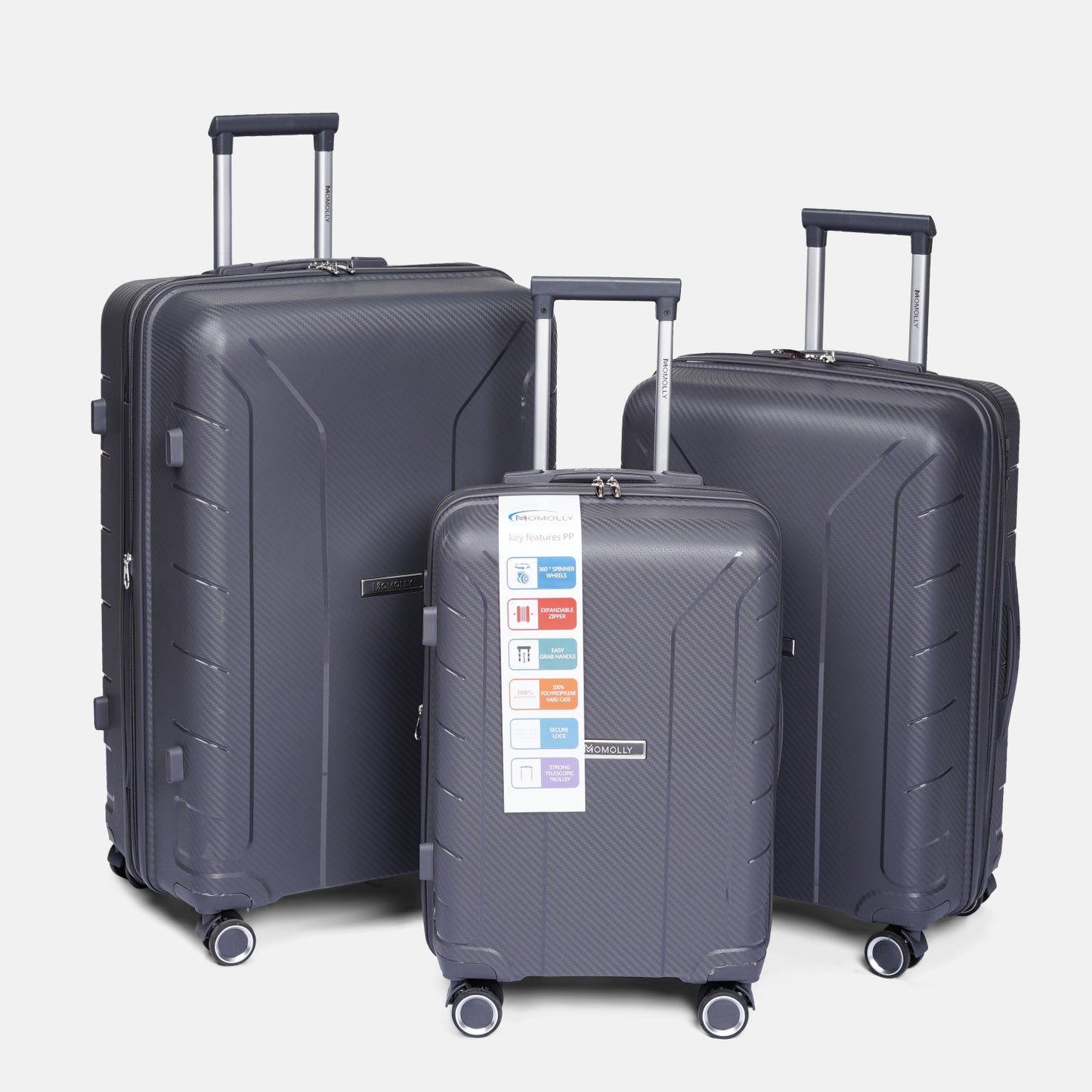 Travel Bag Set 3PCs - PP - 012 - Size 11