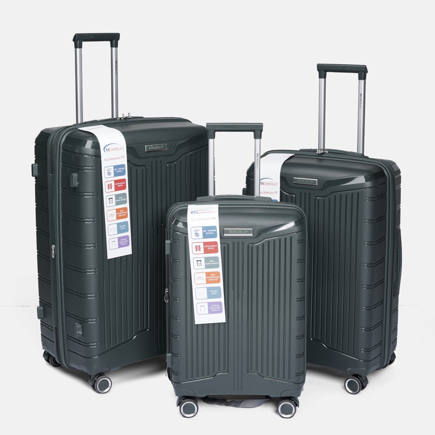 Travel Bag Set 3PCs - PP - 013 - Size 12