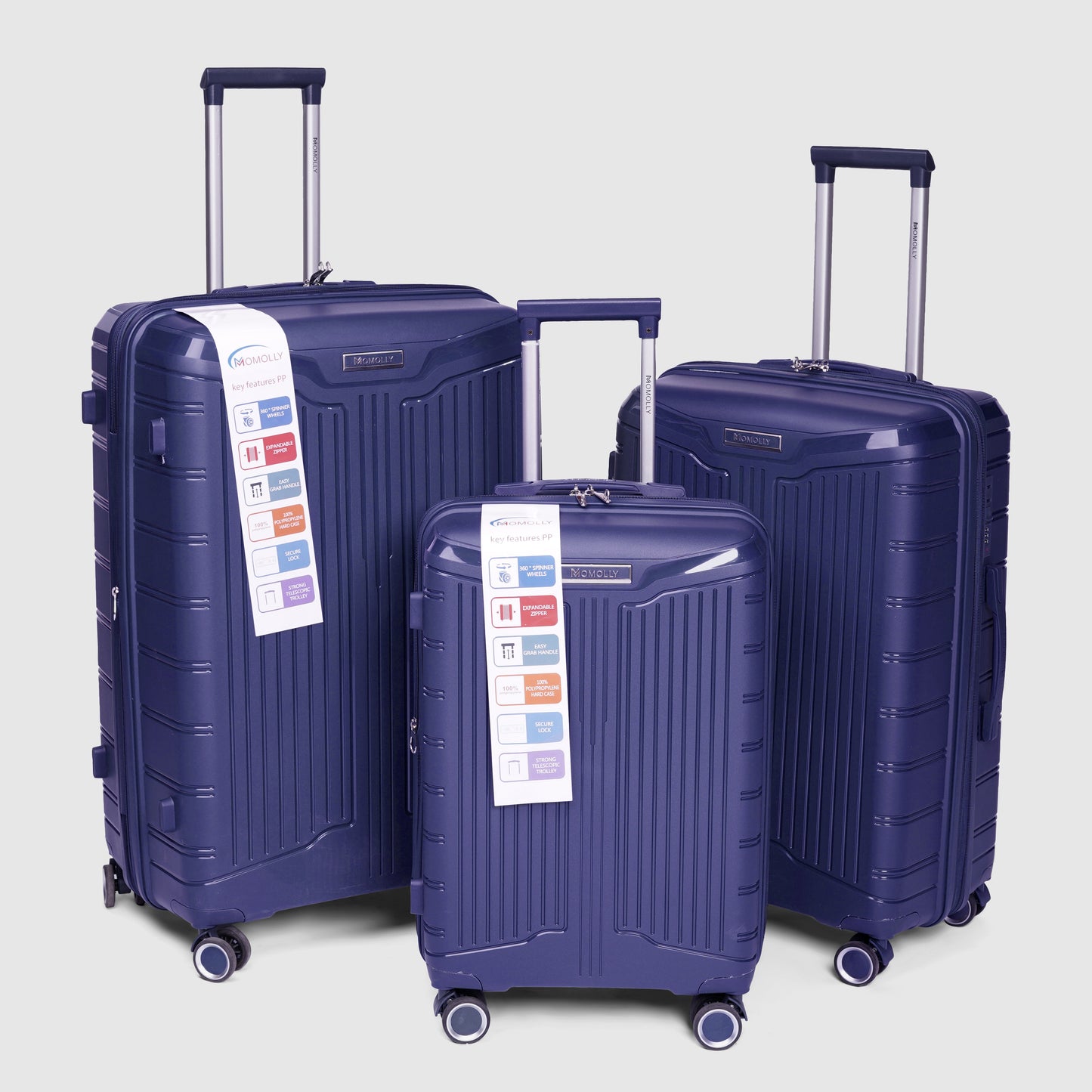 Travel Bag Set 3PCs - PP - 013 - Size 12
