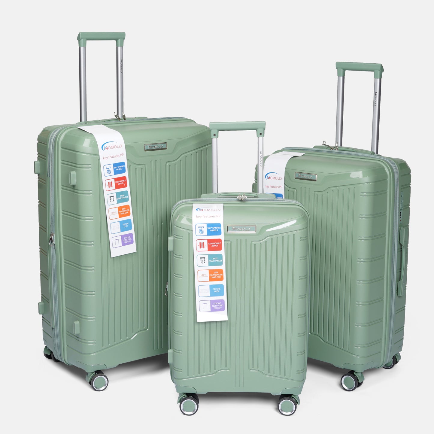 Travel Bag Set 3PCs - PP - 013 - Size 12