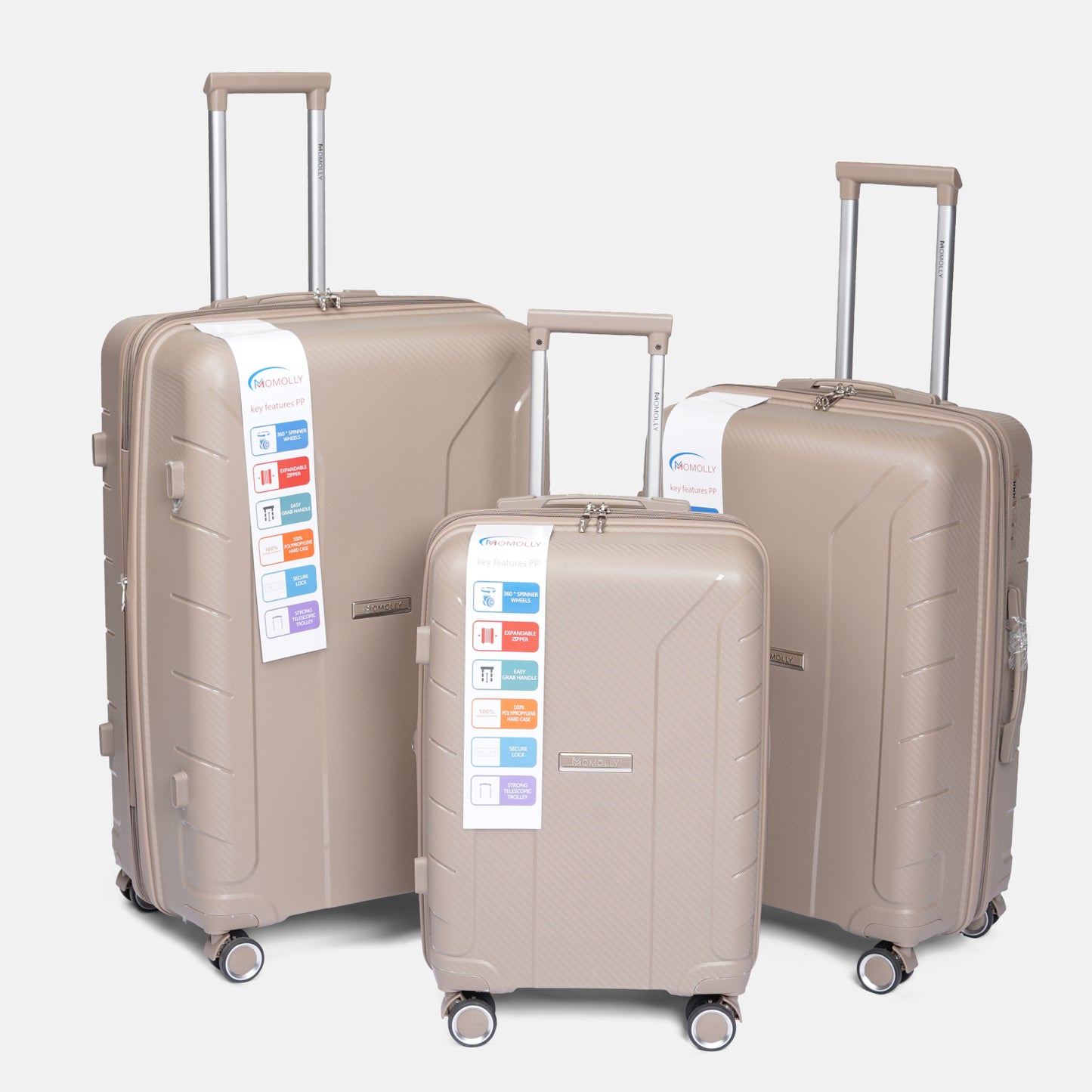 Travel Bag Set 3PCs - PP - 012 - Size 11