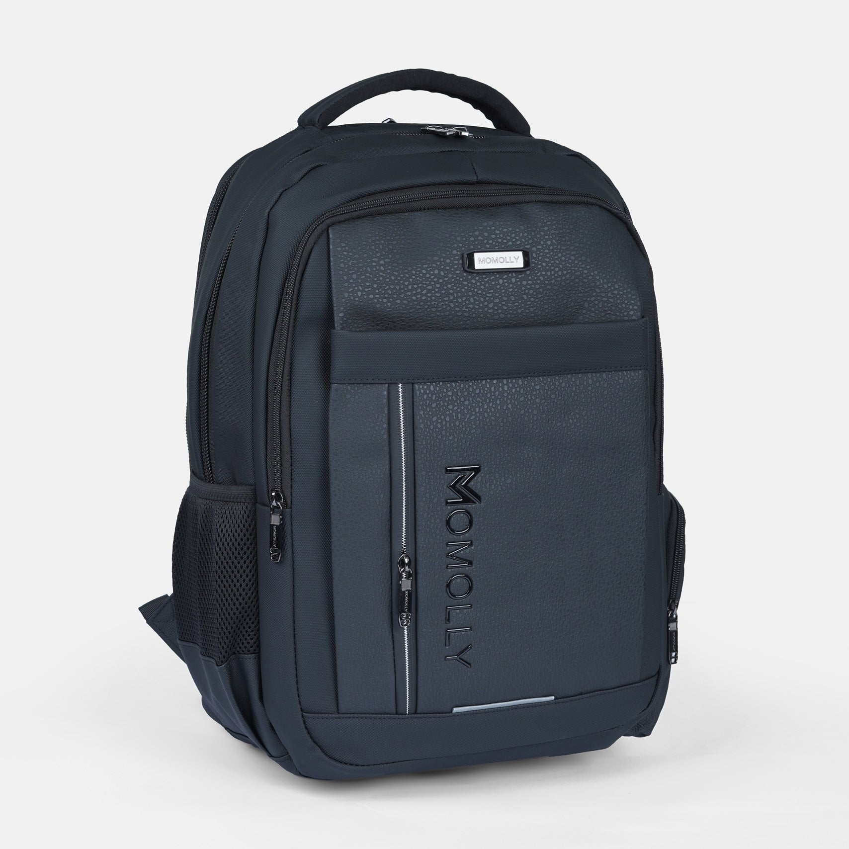 Black | Crown 73 Laptop Bag - Momolly
