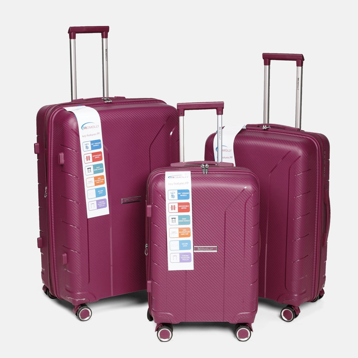 Travel Bag Set 3PCs - PP - 012 - Size 11