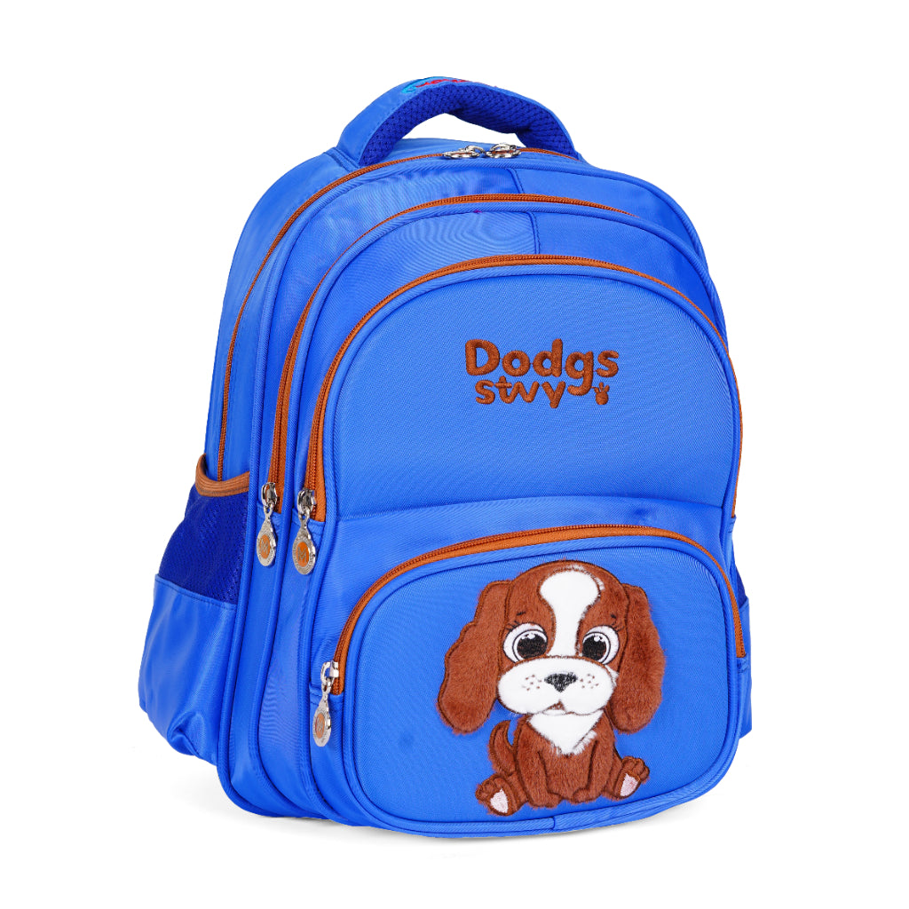 Blue Dogs | Blonde Kindergarten Bag - Momolly 