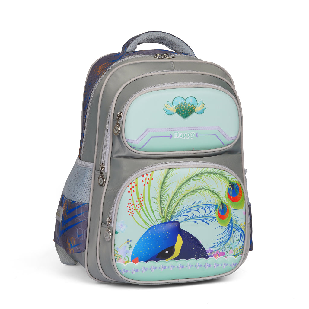 Peacock | Champion School Bag - Momolly