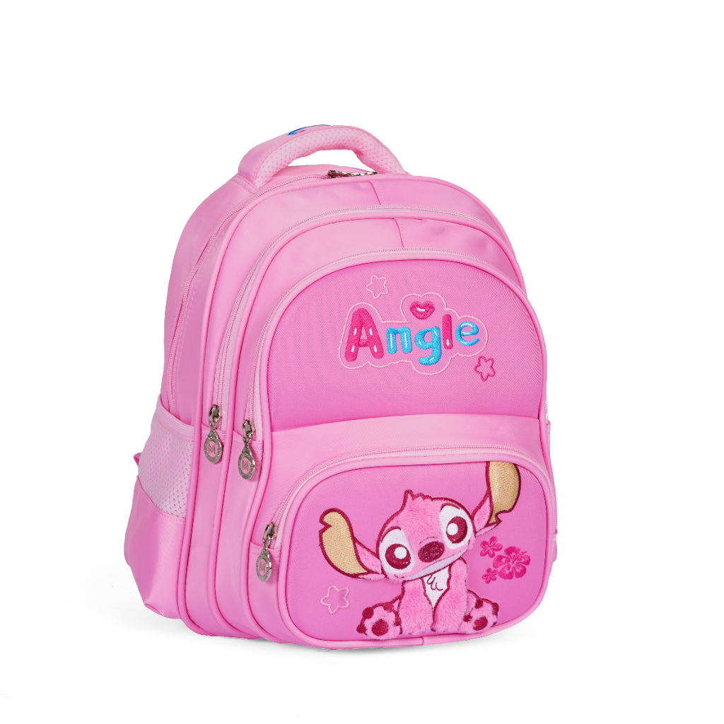 Pink Stitch | Blonde Kindergarten Bag - Momolly 