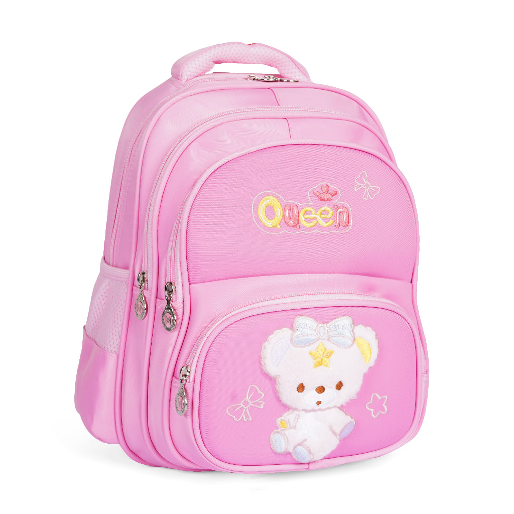 Pink Queen | Blonde Kindergarten Bag - Momolly 