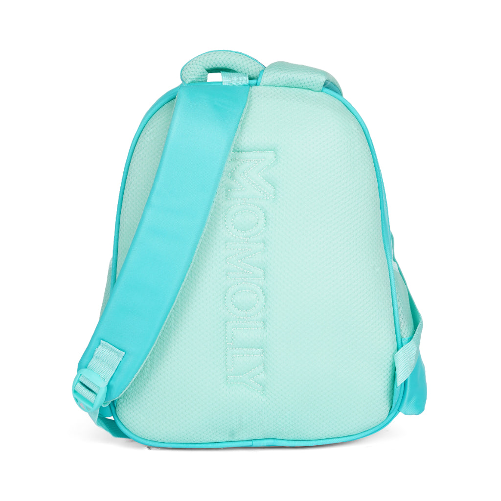 Turquoise | Blonde Kindergarten Bag - Momolly 