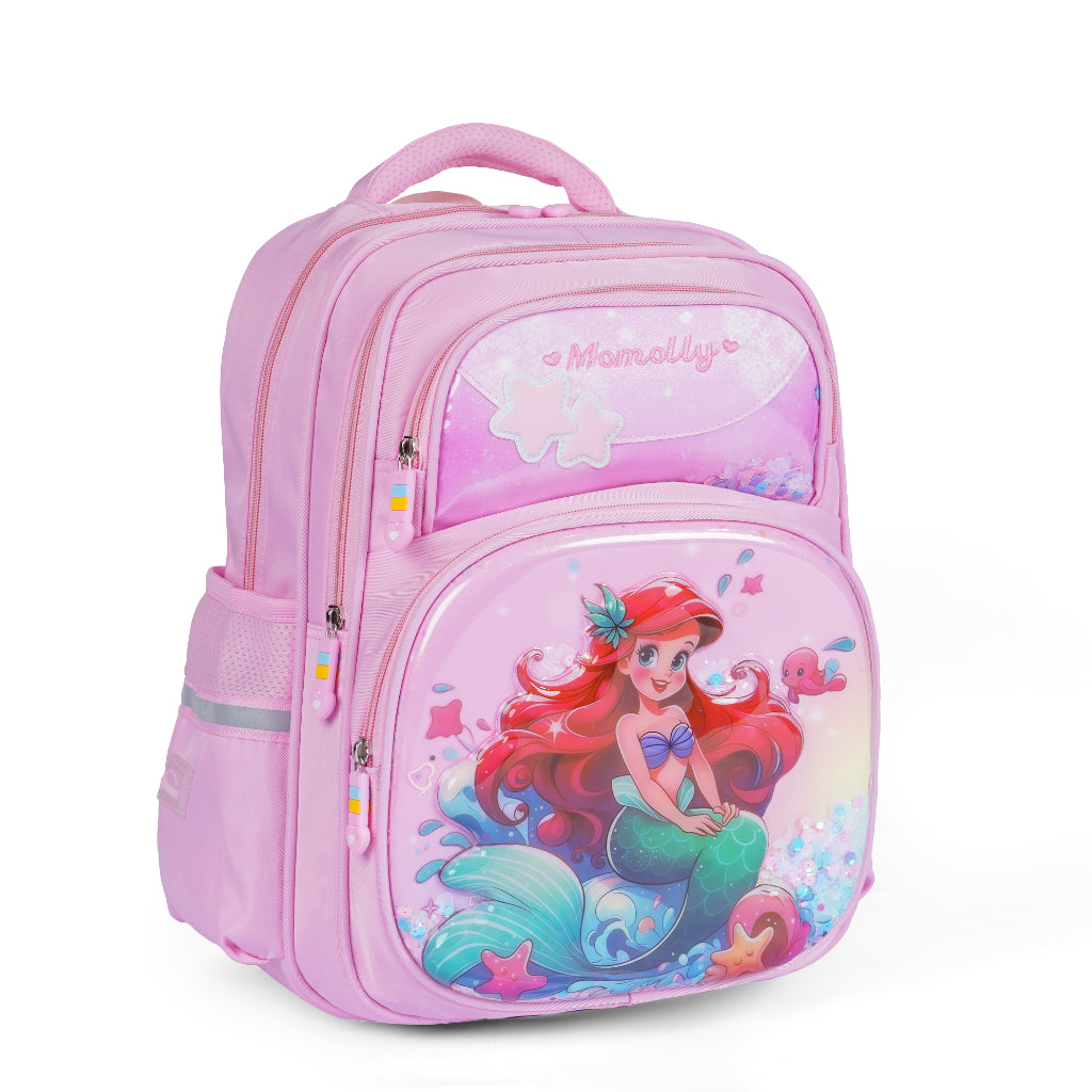 Ariel Mermaid Pink | Seashell Candy School Bag - Momolly