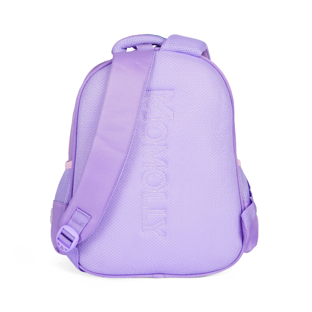 Purple Queen | Blonde Kindergarten Bag - Momolly 